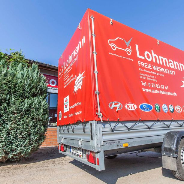Lohmann Kfz Service in Sassenberg - PKW-Anhänger Vermietung im Kreis Warendorf